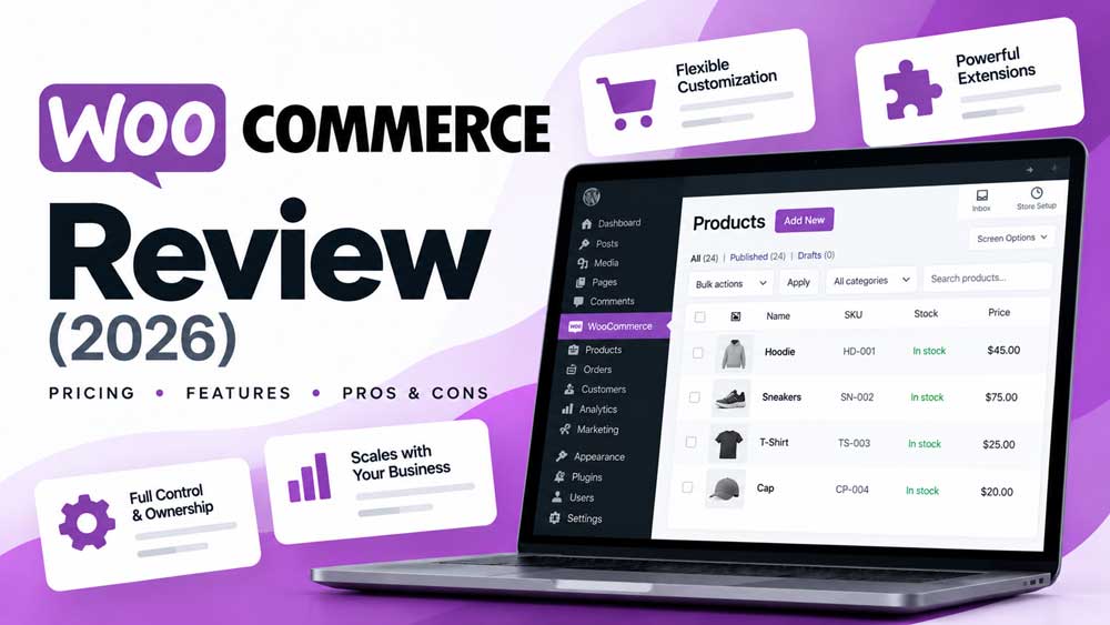 Featured Image of article WooCommerce Review 2026